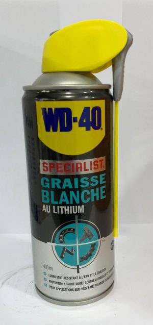 WD 40 GRAISSE BLANCHE AU LITHIUM 400ML