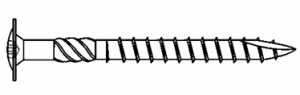 VIS A BOIS TETE BOMBÉE EMBASE 6 LOBES FILETAGE PARTIEL ACIER 420 HV SYLVER RUSPERT