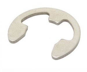 BAGUE D'ARRET POUR ARBRE DIN 6799 INOX A4