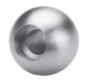 BILLE POUR TERMINAISON A TETE CYLINDRIQUE BOMBEE INOX A4