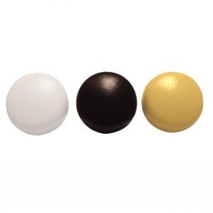 CACHE POLYETHYLENE POUR VIS TETE BOMBEE DIAMETRE 4.8MM RAL