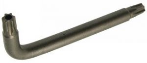 CLE SIX LOBES ACIER POUR VIS INVIOLABLE AVEC TETON