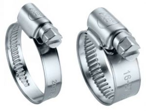 COLLIER DE SERRAGE BANDE NON PERFOREE DE 9 MM OU 12 MM DIN 3017 INOX W5