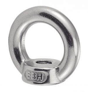 ECROUS A ANNEAU TYPE DIN 582 INOX A2