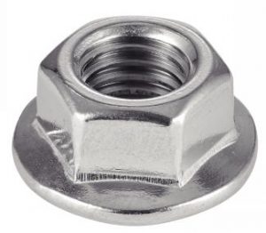 ECROUS A EMBASE CRANTEE DIN 6923 INOX A4