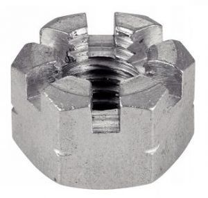 ECROUS HEXAGONAUX A CRENEAUX DIN 935 / SIMILAIRE ISO 7035 INOX A1