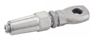EMBOUT A OEIL SERTISSAGE MANUEL INOX A4