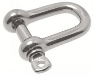 MANILLE DROITE FORGEE INOX A4