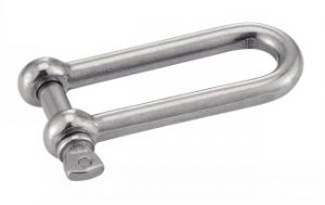 MANILLE DROITE LONGUE FORGEE INOX A4