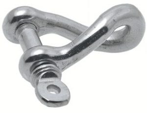 MANILLE TORSE FORGEE INOX A4