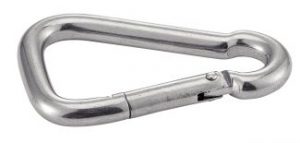MOUSQUETON ASYMETRIQUE INOX A4