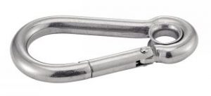 MOUSQUETON A OEIL INOX A4