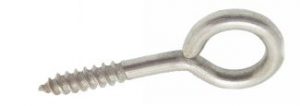 PITON A FILETAGE BOIS INOX A2