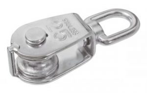 POULIE SIMPLE INOX A2