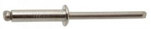 RIVETS AVEUGLES TETE PLATE ISO 15983 INOX A2/INOX