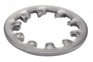 RONDELLES A DENTS INTERIEURS DIN 6797J INOX A2