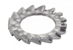 RONDELLES EVENTAIL A DENTURES EXTERIEURS AZ DIN 6798 A ACIER ZINGUE