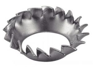 RONDELLES EVENTAIL A DENTURES EXTERIEURS FORME V DIN 6798V INOX A2