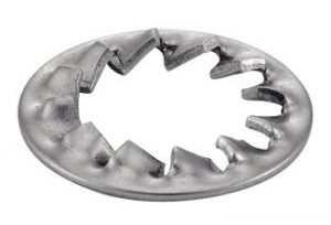 RONDELLES EVENTAIL A DENTURES INTERIEURS JZ DIN 6798J INOX A2