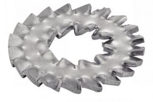 RONDELLES EVENTAIL A DOUBLE DENTURES TYPE LARGE DD ACIER ZINGUE