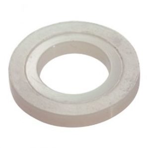 RONDELLES PLATES TYPE DIN 125 NYLON 6.6 BLANC