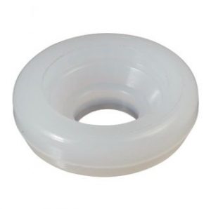SUPPORT POUR CACHE VIS - NYLON BLANC