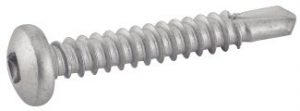 VIS AUTOPERCEUSES TETE CYLINDRIQUE EMPREINTE CARREE DIN 7504M INOX AISI 410