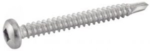 VIS AUTOPERCEUSES TETE CYLINDRIQUE EMPREINTE CARREE DIN 7504M INOX A2