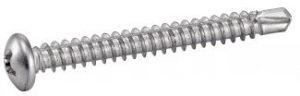 VIS AUTOPERCEUSES TETE CYLINDRIQUE CRUCIFORME DIN 7504M ACIER ZINGUE