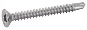 VIS AUTOPERCEUSES TETE FRAISEE POZIDRIVE DIN 7504O INOX A2