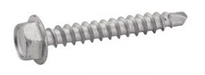 VIS AUTOPERCEUSES TETE HEXAGONALE A EMBASE POINTE 1 BI-METAL / INOX A2