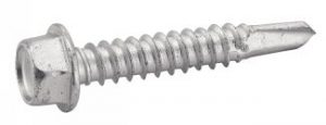 VIS AUTOPERCEUSES TETE HEXAGONALE A EMBASE POINTE 3 BI-METAL / INOX A2