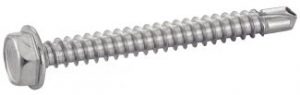 VIS AUTOPERCEUSES TETE HEXAGONALE A EMBASE DIN 7504K INOX A2