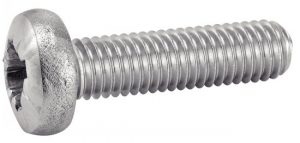 VIS A MÉTAUX TETE CYLINDRIQUE CRUCIFORME DIN 7985 ACIER ZINGUE