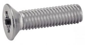 VIS A METAUX TETE FRAISEE POZIDRIVE DIN 965 INOX A2
