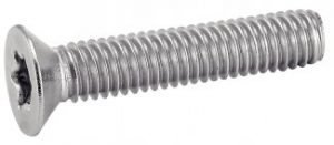 VIS A METAUX TETE FRAISEE SIX LOBES ISO 14581 INOX A2