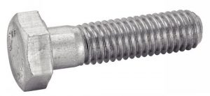 VIS TETE HEXAGONALE FILETAGE PARTIEL DIN 931 ACIER CLASSE 10.9 ZINGUE