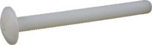VIS POELIER TRL TYPE NFE 25129 NYLON 6.6 BLANC