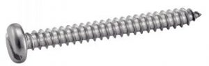 VIS A TOLE TETE CYLINDRIQUE LARGE FENDUE DIN 7971 INOX A2