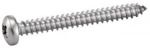VIS A TOLE TETE CYLINDRIQUE LARGE POZIDRIVE DIN 7981 INOX A2