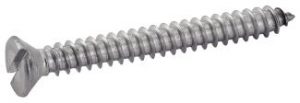 VIS A TOLE TETE FRAISSE FENDUE DIN 7972 INOX A2